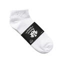 Ankel Sokk 2pk (41-46) White STK Ankel sokk, herre