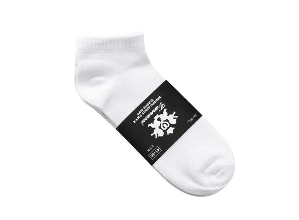 Ankel Sokk 2pk (41-46) White STK Ankel sokk, herre