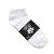 Ankel Sokk 2pk (41-46) White STK Ankel sokk, herre 