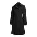 26SS00924 Black XL Ladie's Coat, Slim Fit