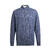 26SS00958 Half Zip Blue L Men's Merino Sweater 