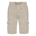 Cargo Shorts Sand XXL Men's LINEN Cargo Shorts