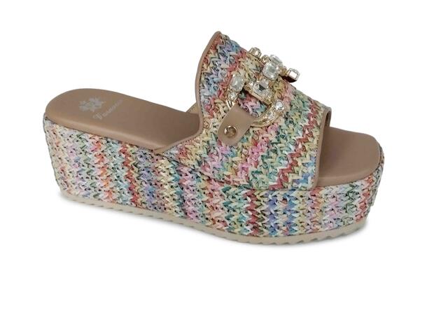 HC55-104 Multicolor 39 Ladie's Sandal