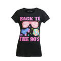 TL-Back To The 90s Black 46 Ladie's T-Shirt