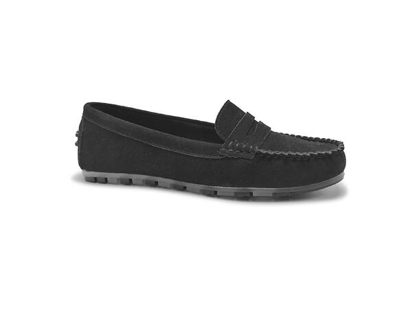 WFR312Q01 Black 39 Ladie's Loafer, leather
