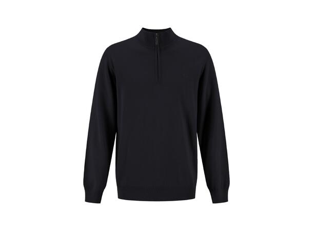 YTT07308 VN Zip Navy XXL Men's Merino Wool Sweater