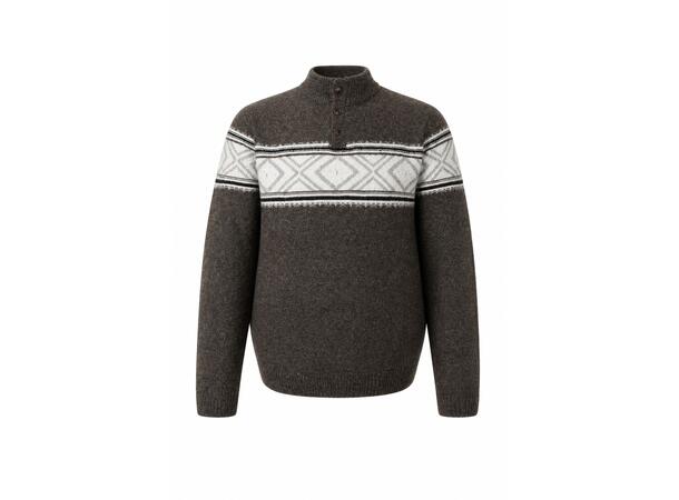 YTT07575 Coffee L Men's Sweater