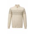YTT07583 Beige S Men's Sweater