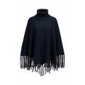 YTT07587 Black One size Ladie's Poncho