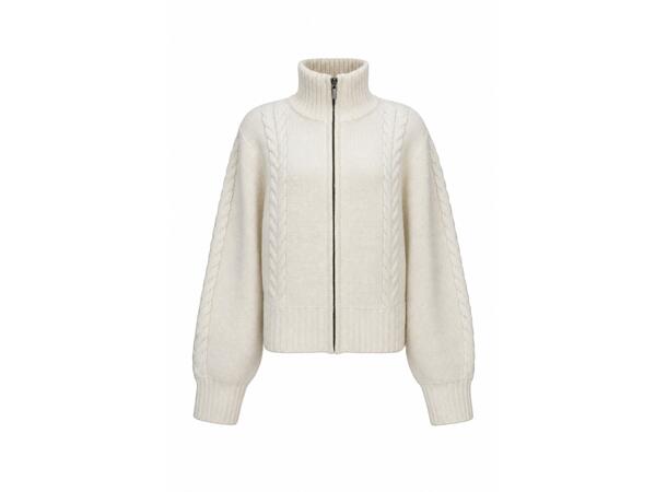 YTT07696 White S/M Ladie's Knitted Sweater