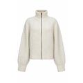 YTT07696 White S/M Ladie's Knitted Sweater
