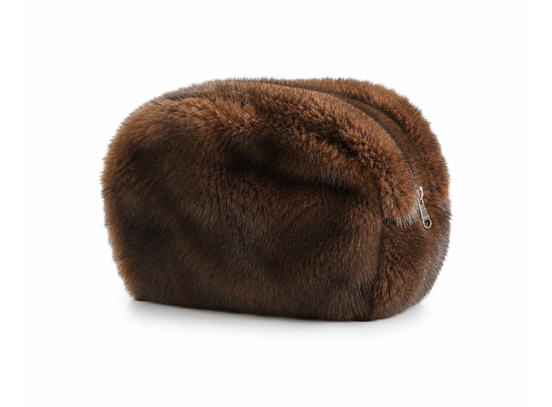26AW01056 VN Dark Brown One size Toilet Bag Small
