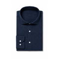 26VA334 Dark Blue S Men's Short Sleeve Mod Fit Shirt