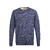 26SS00957 R-Neck Blue L Men's Merino Sweater 