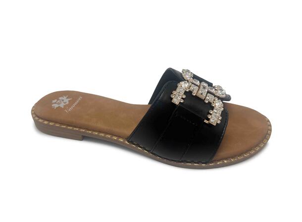 CH-6165-B10 Black 38 Ladie's Sandal