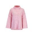 YTT06634 Pink Onesize Ladie's Sweater