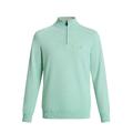 YTT07465 Half Zip Pale Olive S Men's Half Zip Sweater