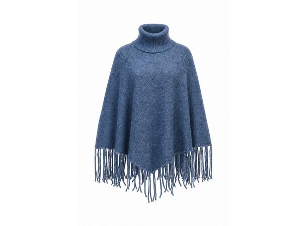 YTT07587 Navy One size Ladie's Poncho