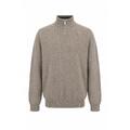 YTT07697 Brown XL Men's Cashmere Sweater