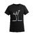 TM-Streken Happy Black L Men's T-Shirt 