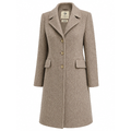 26AW01030 DT Sand L Ladie's Slim Fit Wool Coat