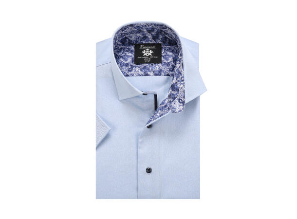 3010 SS Mod Baby Blue L Short Sleeve Non-Iron Shirt