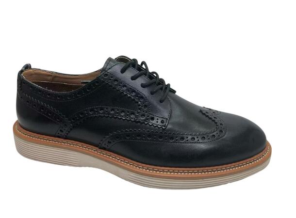434901A Black 42 Crust Cow Leather