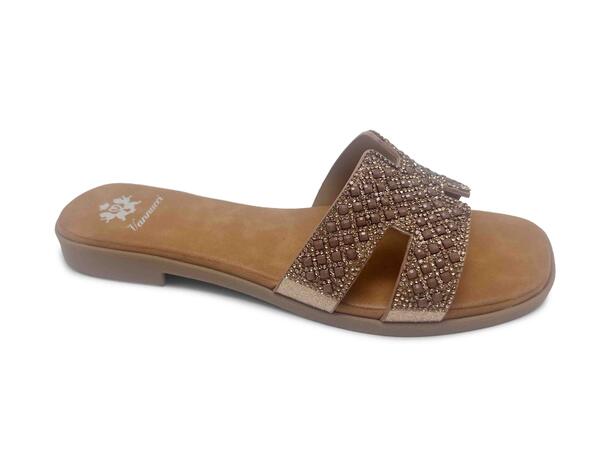 CH-1155-B02 Bronze 38 Ladie's Sandal