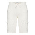 Cargo Shorts Offwhite L Men's LINEN Cargo Shorts