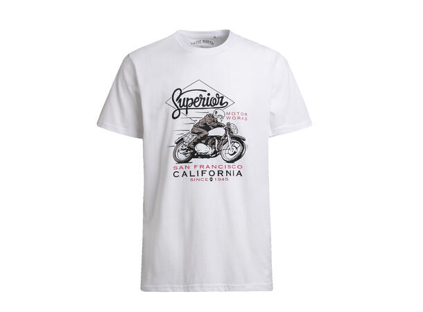 TM-California Bike White L Men's T-Shirt