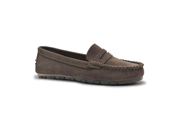 WFR312Q01 Olive 38 Ladie's Loafer, leather