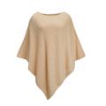 YTT07017 Peach One size Lady's Poncho