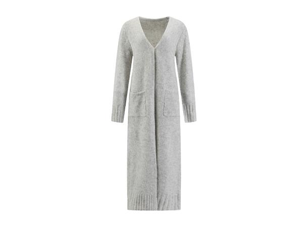 YTT07309 Light Grey S/M Ladie's Long Alpaca Sweater