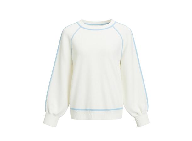 YTT07458 White M Ladie's Sweater