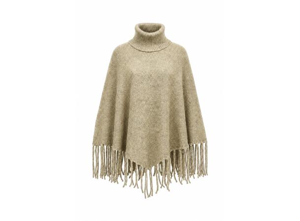 YTT07587 Khaki One size Ladie's Poncho