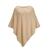 YTT07017 Peach One size Lady's Poncho 