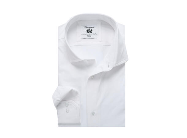 2150 Stretch LS Slim White L Men's Stretch Shirt