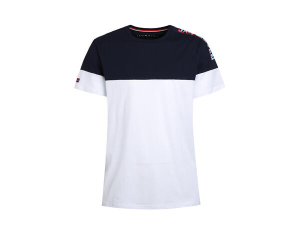 25SS00826 White/Navy M Men's T-Shirt