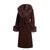 25AW00887 DT Dark Brown M/L Ladie's Wool Coat 