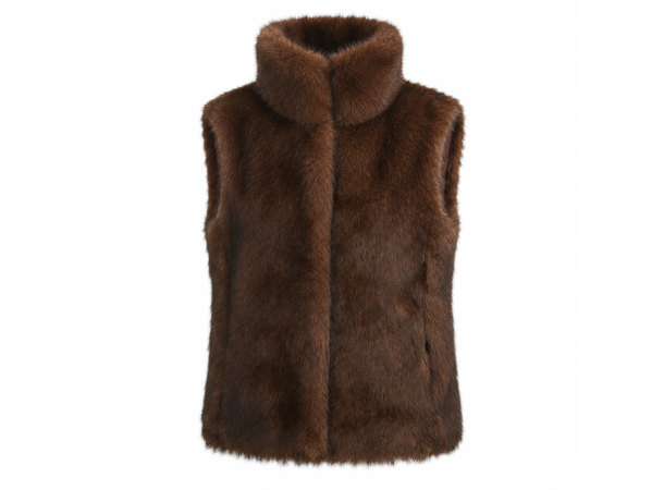 26AW01028 VN VEST Dark Brown S/M Ladie's Vest