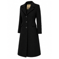 26AW01030 DT Black M Ladie's Wool Coat
