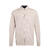 26SS00959 Full Zip Sand L Men's Merino Sweater 
