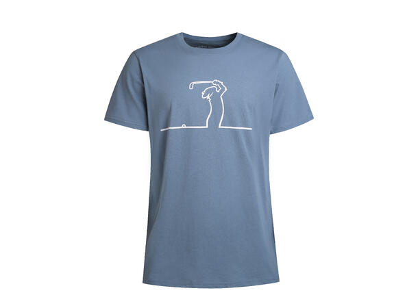 TM-Streken Golf Hazel Blue L Men's T-Shirt