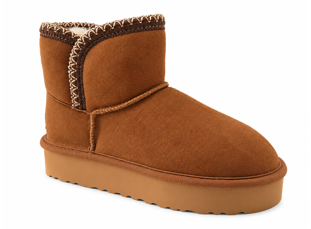 X26L313 Light Brown 38 Ladie's Winter Shoes