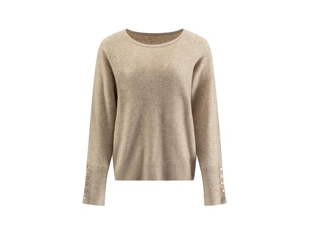 YTT07066 Sand S/M Ladie's Sweater