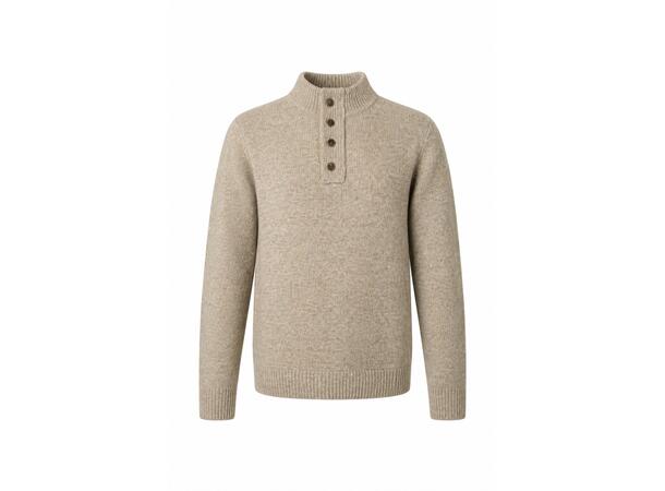 YTT07566 Beige L Men's Sweater