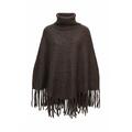 YTT07587 Brown One size Ladie's Poncho