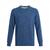 YTT07467 R-Neck Blue L Men's Round Neck Sweater 