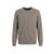 YTT07699 Brown M Men's Cashmere Crew Neck Sweater 
