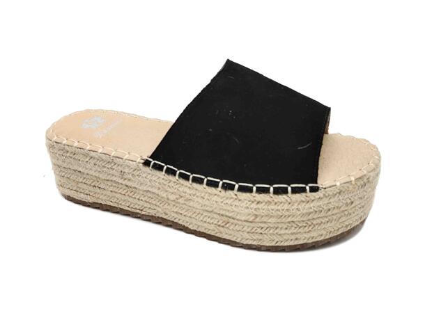 10056 Black 38 Ladie's Sandal